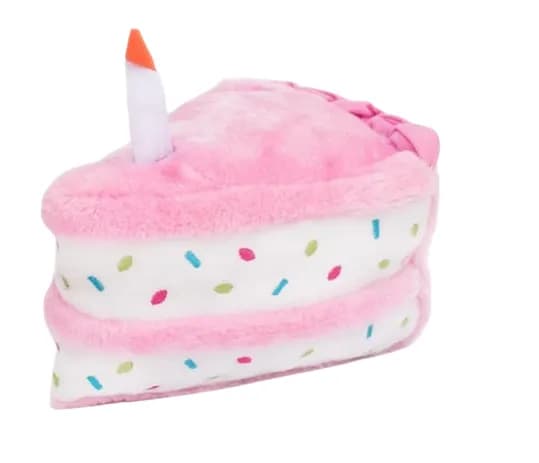 Anúncio: Zippy Paws Juguete P/perro Torta D/cumpleaños Rosa