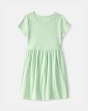 Anúncio: Carters Vestido Verde Florcitas Blancas (t) 5