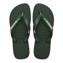 Anúncio: Havaianas Zapatilla Unisex Brasil Logo (35/36) Verde Oliva