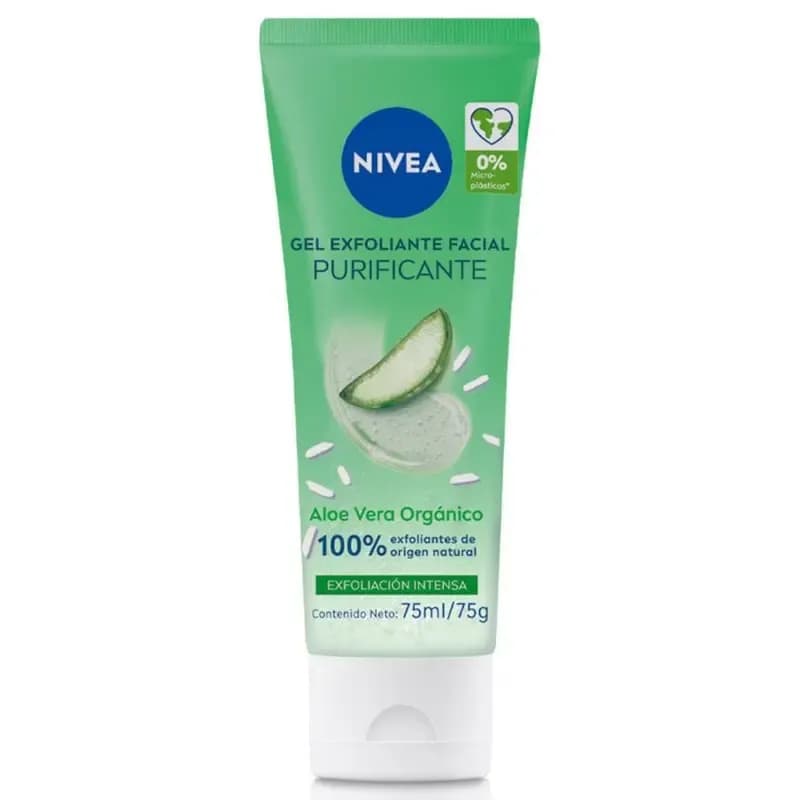 Anúncio: Nivea Gel Exfoliante Facial Purificante Aloe Vera 75ML