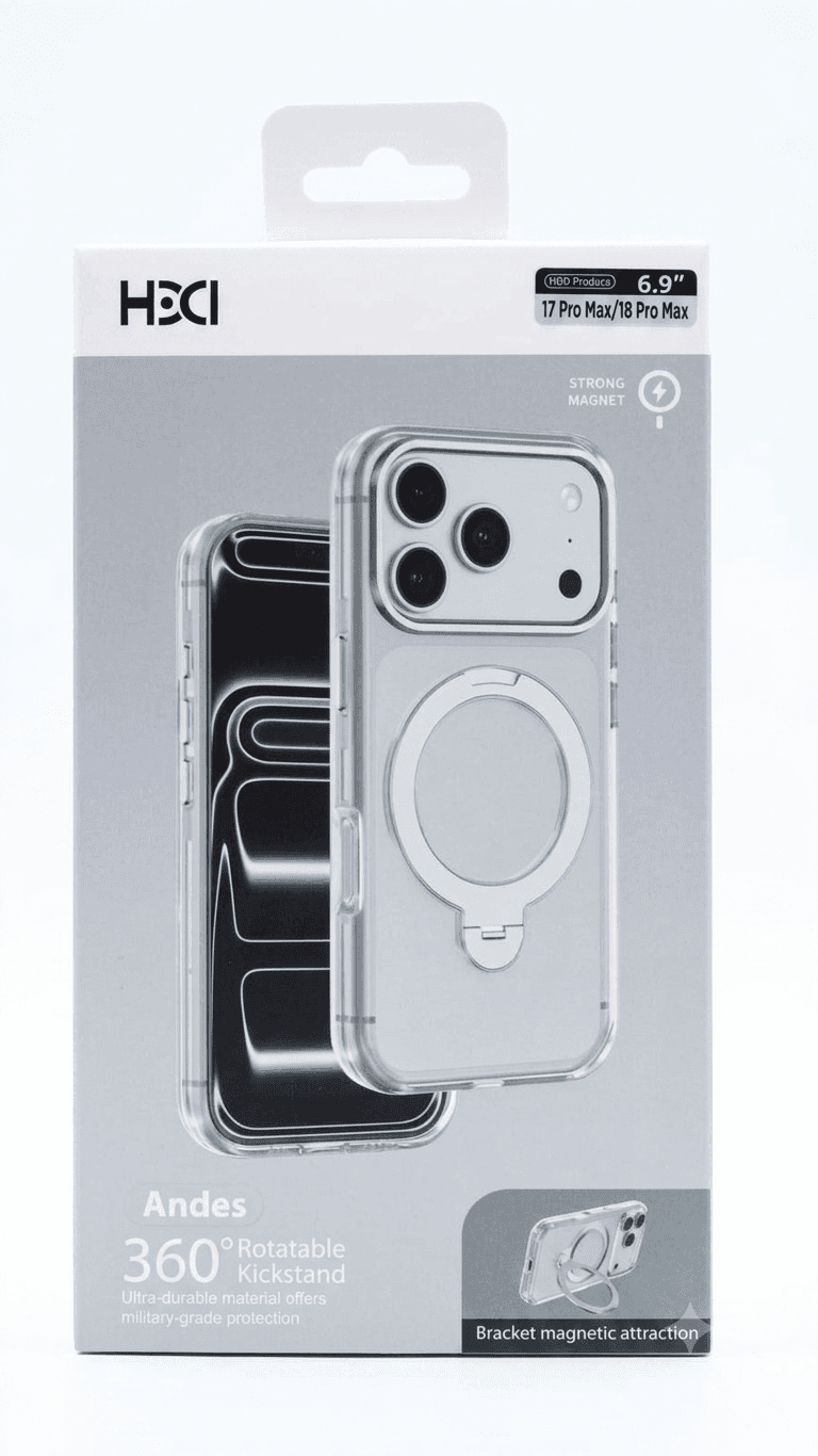 Anúncio: HDD Capa HBC-338 iPhone 18 PRO MAX/17 PRO MAX Natural Titanium