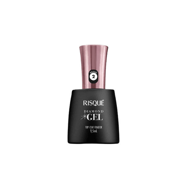 Anúncio: Risque Esmalte Fixador De Uñas Diamond Gel Top Coat Fixador 9.5ML