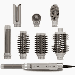 Anúncio: Cecotec Cepillo Alisador Ceramiccare 8EN1 Airglam Champagne
