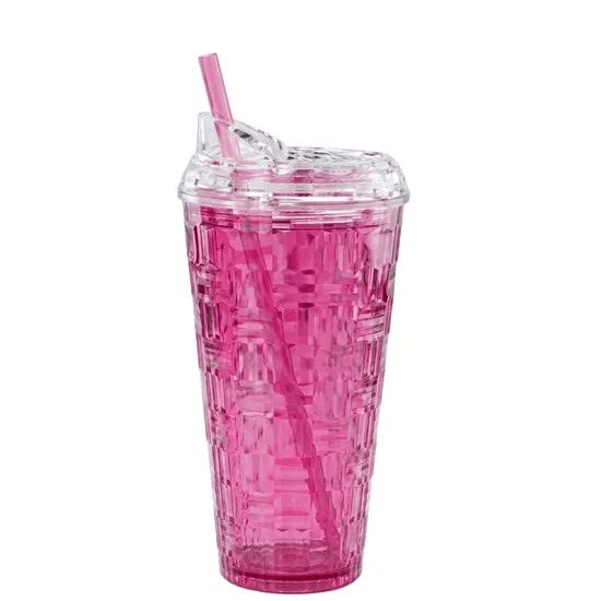Anúncio: Original Vaso LZ-023-10-3 650ML MZ-376 Rosa