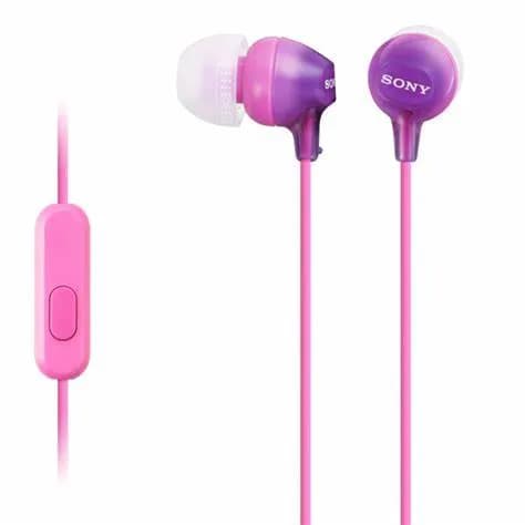 Anúncio: Sony Auricular MDR-EX15AP 3.5MM C/mic Violet