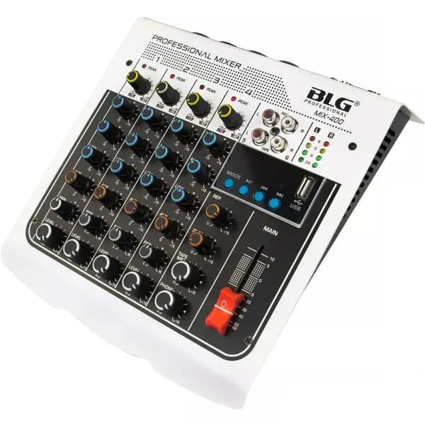 Anúncio: Blg Consola Mixer MIX-400 4CH/MIC/AUX/USB/BLUETOOTH