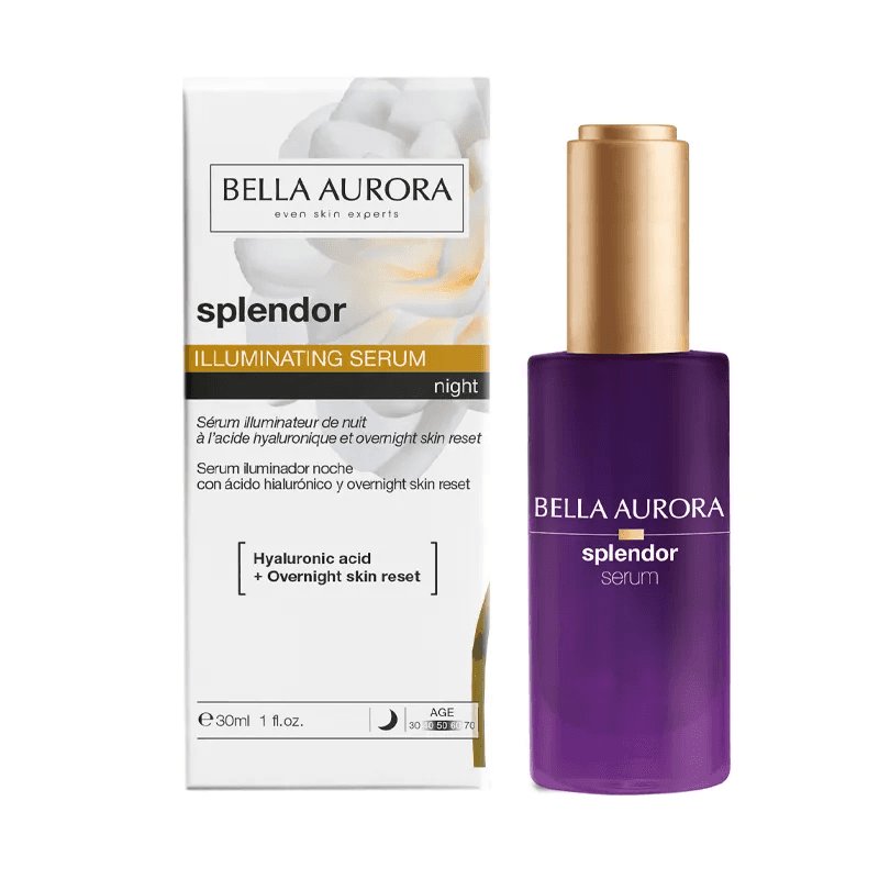 Anúncio: Bella Aurora Serum Splendor Hyaluronic Acid Noche 30ML