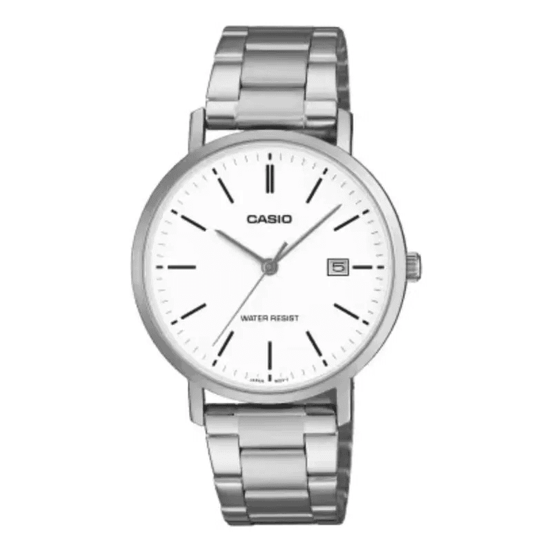 Anúncio: Casio Reloj Masc MTP-VT05D-7EDF + Estuche Blanco/plateado