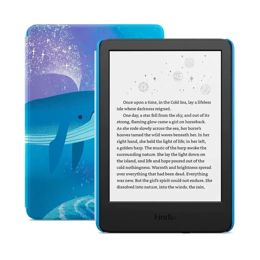 Anúncio: Amazon Ebook Kindle Kids 6" 16GB Space Whale