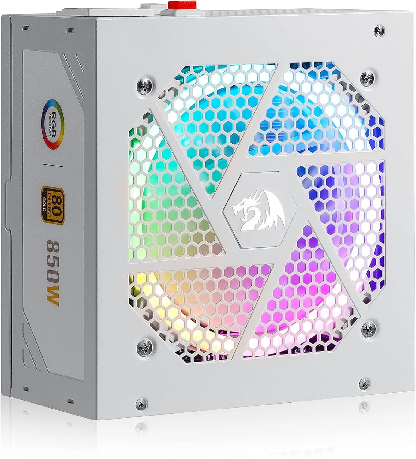 Anúncio: Redragon Fuente 850W GC-PS007W-1 80PLUS Gold RGB Full Modular White
