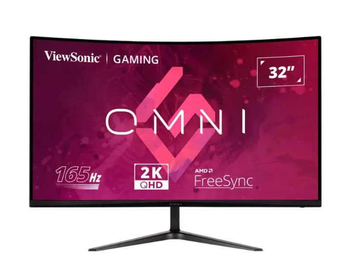 Anúncio: Viewsonic Monitor Gamer 32" VX3218C-2K Curved 180HZ Black