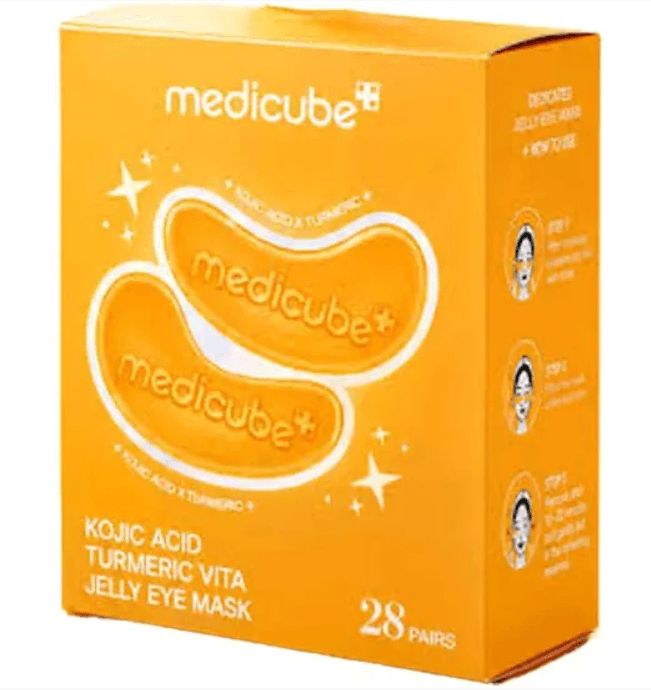 Anúncio: Medicube Parche P/ojos Kojic Acid Turmeric Vita Jelly 28PARES