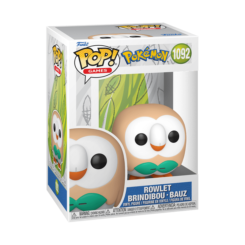 Anúncio: Funko Coleccionables Pop Pokemon S7 Rowlet 1092