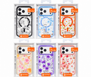 Anúncio: Peining Capa iPhone 17 PRO MAX Magsafe Flowery Colores Varios