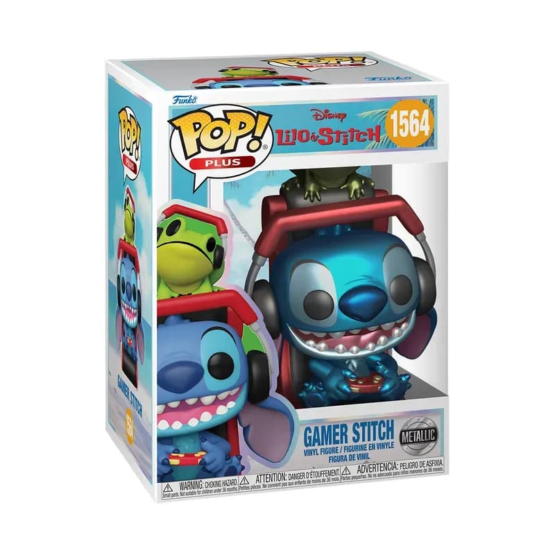 Anúncio: Funko Coleccionables Pop Disney Lilo Stitch-stitch PLUS Gamer Stitch 1564