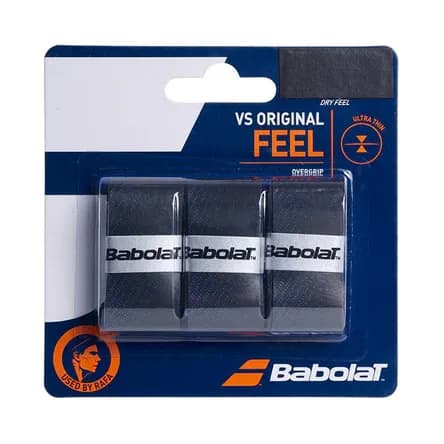 Anúncio: Babolat Overgrip 3 Unidades Black/blue 653040-146-U