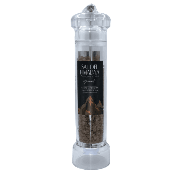 Anúncio: Om Himalaya Sal Gruesa Cacao Y Pimienta Grinder 600GR