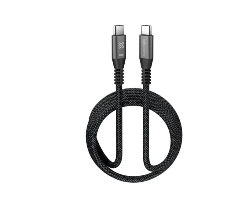 Anúncio: Klip Cable USB-C KAC-550-6FT Powergo 550 100W 1.8M Black