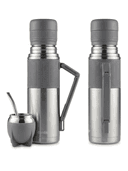 Anúncio: Contigo Kit P/mate Termo + Guampa + Bombilla (inox) 1.18L