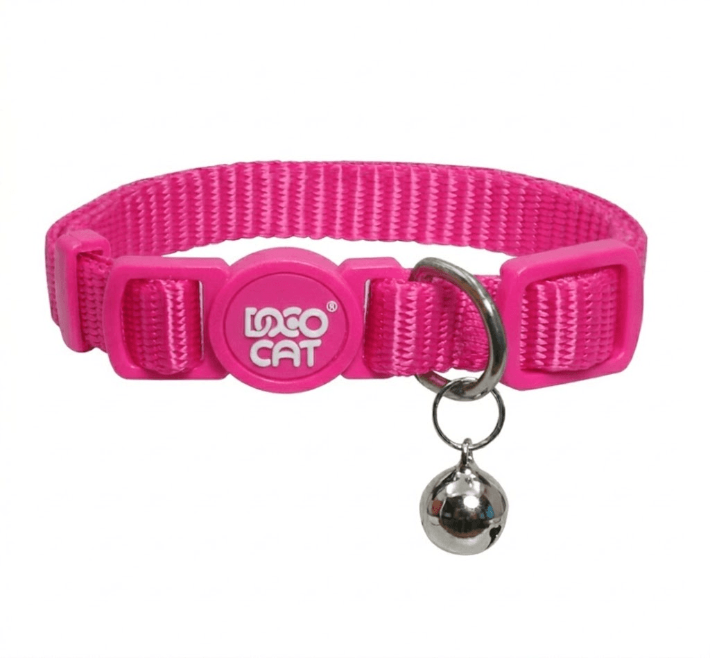 Anúncio: Doco Collar De Nylon P/gato Furball DCAT001-04 Rosa