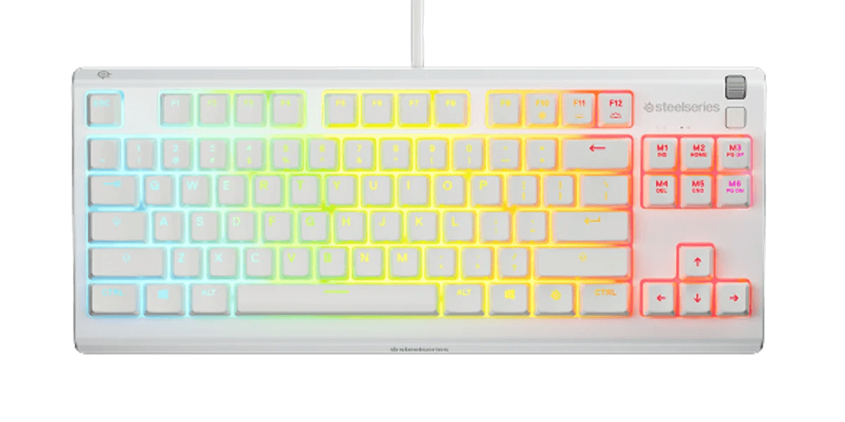 Anúncio: Steelseries Teclado Apex 3 Tkl KB-00015 64819 Us RGB White