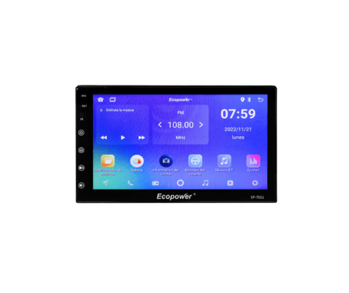 Anúncio: Ecopower Toca Radio EP-7011 USB 7.0 Gps/and Negro