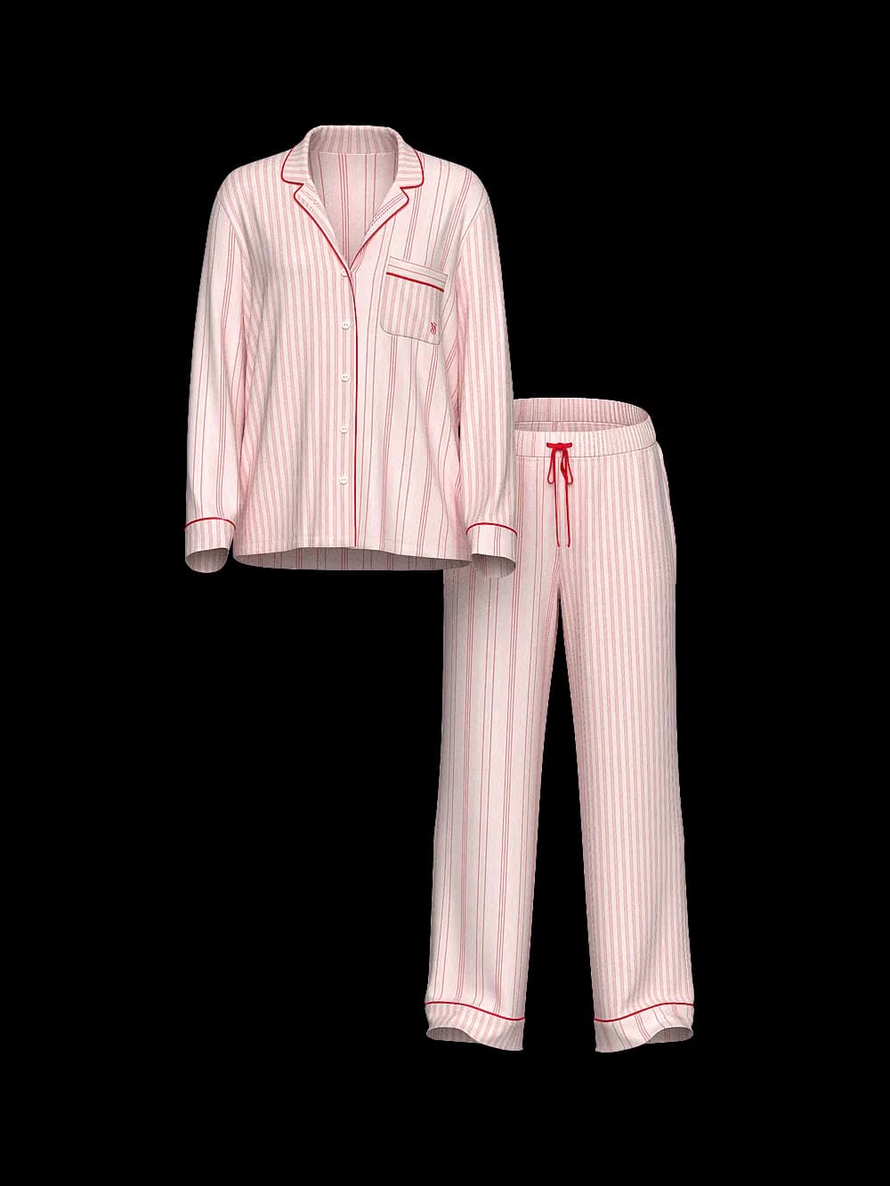 Anúncio: Victoria's Secret Pijama C/pantalon Rosa Raya Brillo 36015274 (t)xl