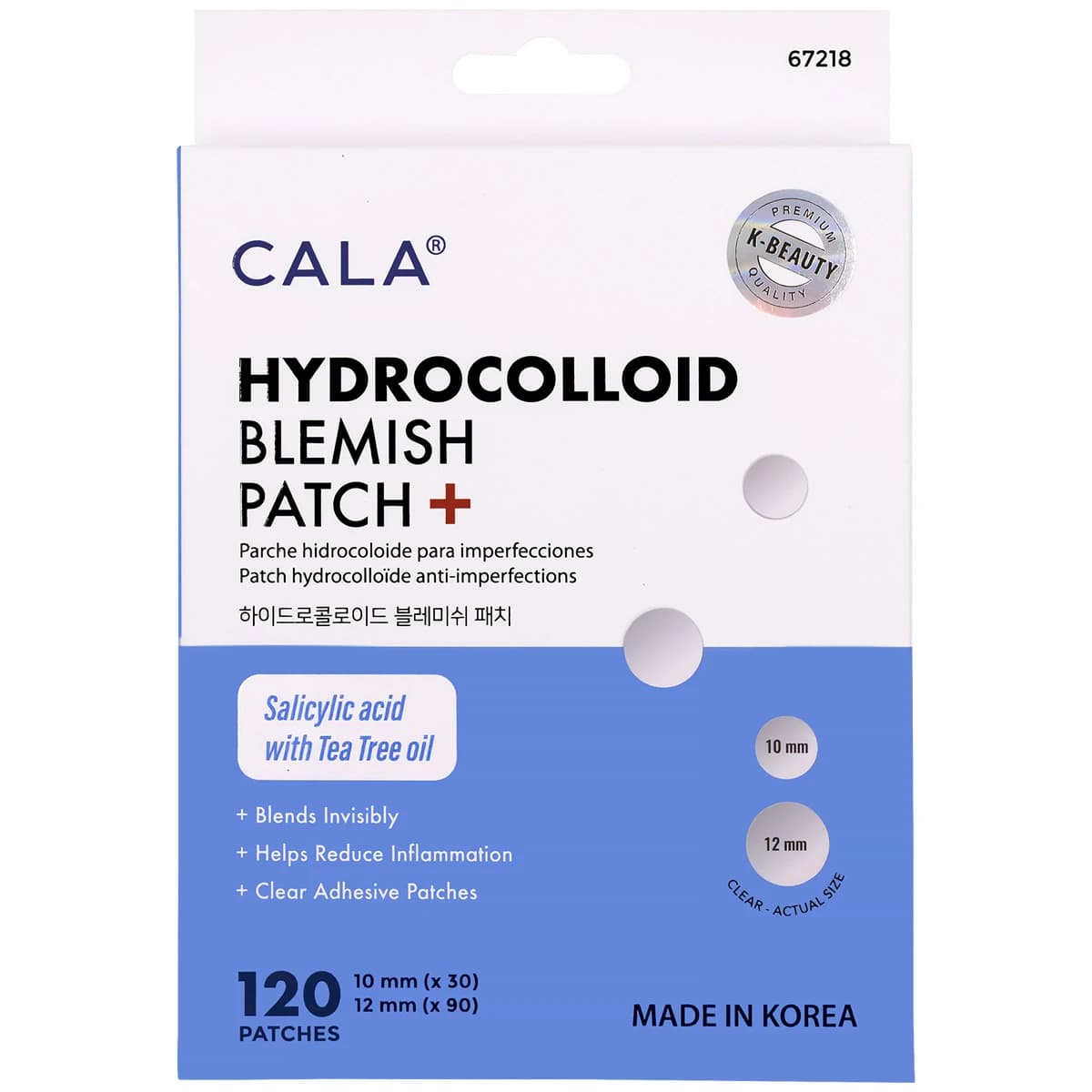 Anúncio: Cala Mascarilla Hydrocolloid Salicylic Acid With Tea Tree 67218