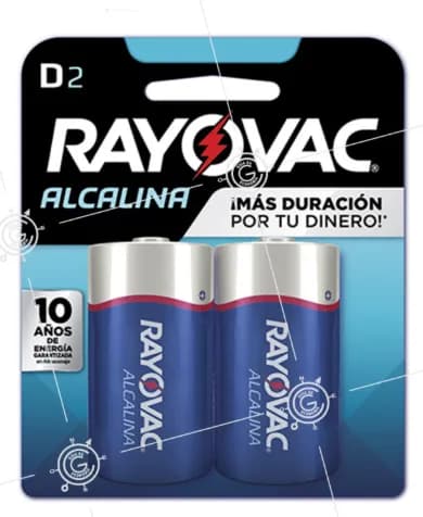 Anúncio: Rayovac Pila Alk- Gde-d X2 X2