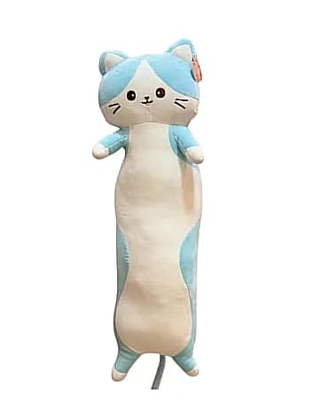Anúncio: K.k Toys Peluche Almohada De Gato K55341-4C 110CM Celeste