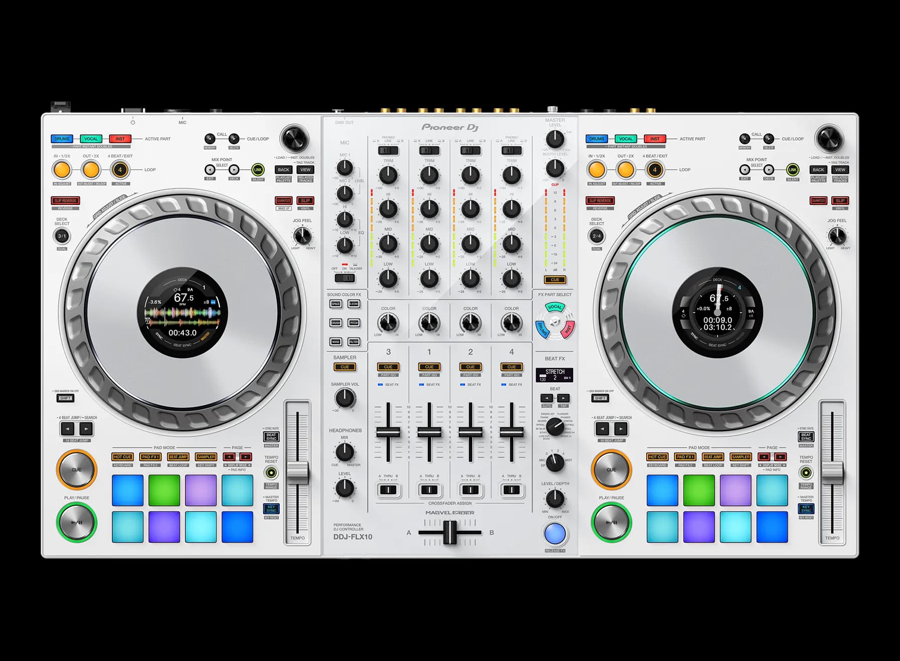 Anúncio: Pioneer Mezcladora DDJ-FLX10-W 4 Canales White