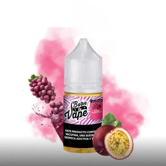 Anúncio: Born To Vape E-liquid Grape Passion Fruit 35MG 30ML (20MG..)
