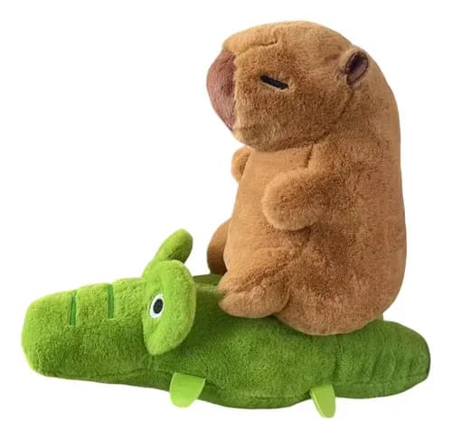 Anúncio: K.k Toys Peluche Capibara C/cocodrilo K59752 23CM Marron