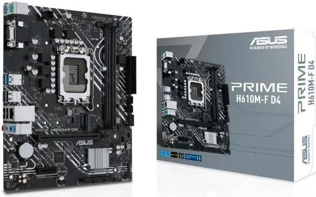 Anúncio: Asus Placa Madre 1700 Prime H610M-F D4 DDR4/LGA1700/VGA/M.2/USB