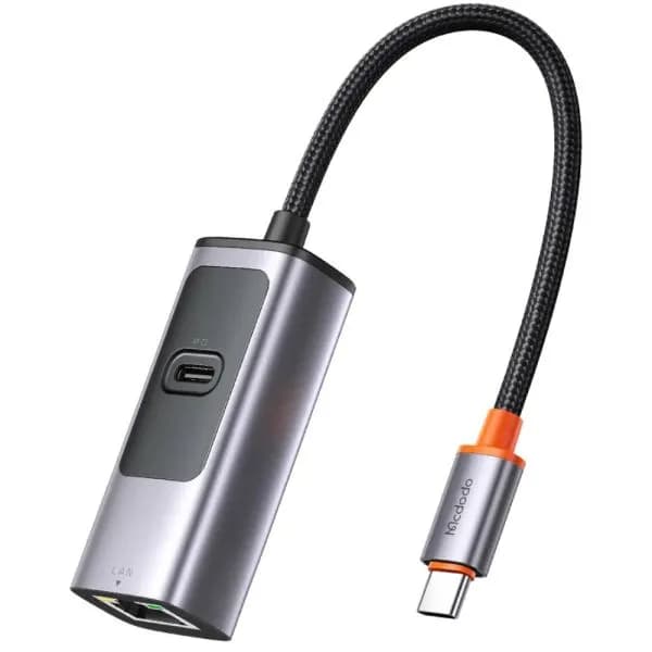 Anúncio: Mcdodo Hub HU-0680 USB-C Multiport Lan 2 En 1 Gray