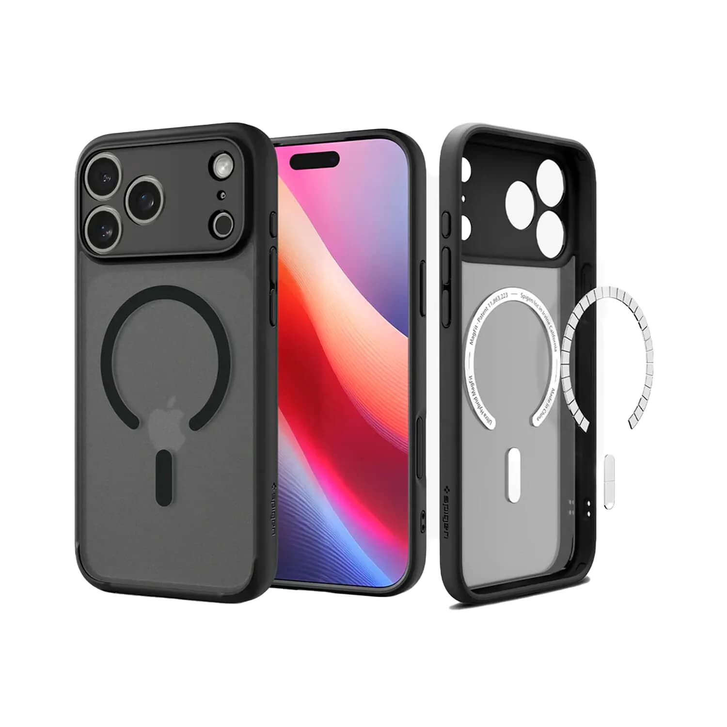 Anúncio: Spigen Capa iPhone Air Crystal Hybrid Mag Fit Frost ACS09618 Black
