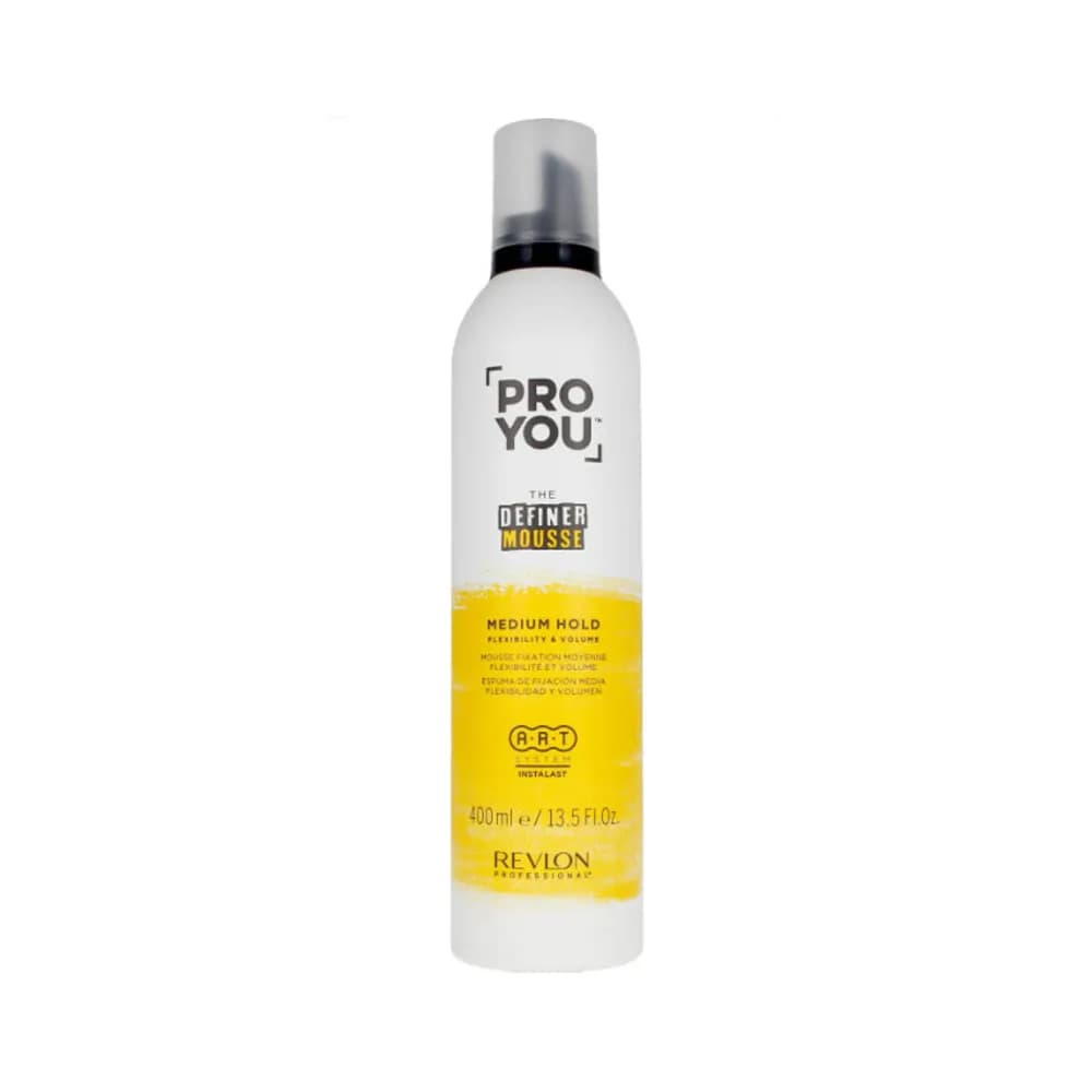 Anúncio: Revlon Espuma Fijador PRO You The Definer Mousse 400 Ml