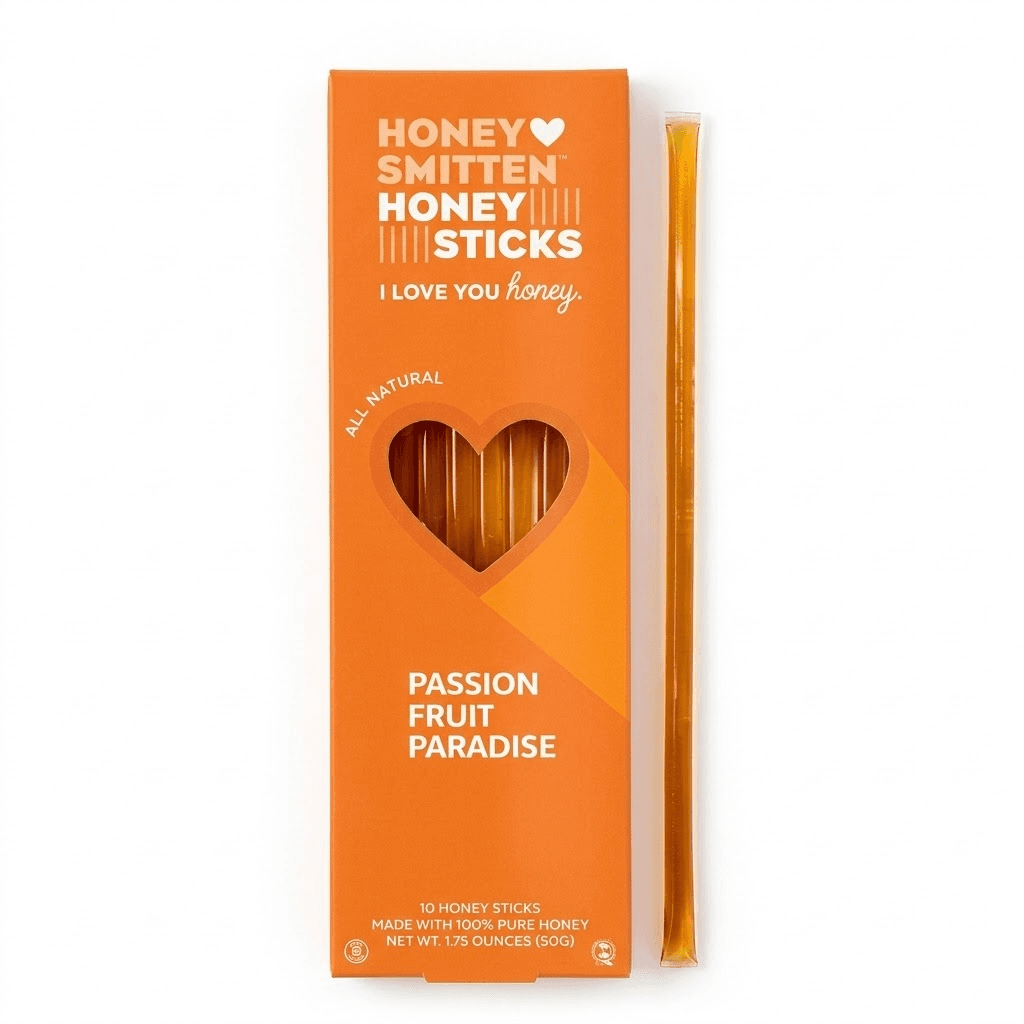 Anúncio: Honey Smitten Palitos De Miel Passion Fruit Paradise 50G