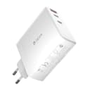 Anúncio: Devia Cargador PQ1401E Fuente 3PUERTOS Usb/usb-c 140W Blanco