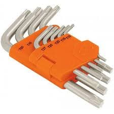 Anúncio: Truper Juego De Llaves TR15554 Torx En "l" 9PCS