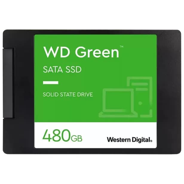 Anúncio: Western Digital HD SSD 480GB Green WDS480G3G0A