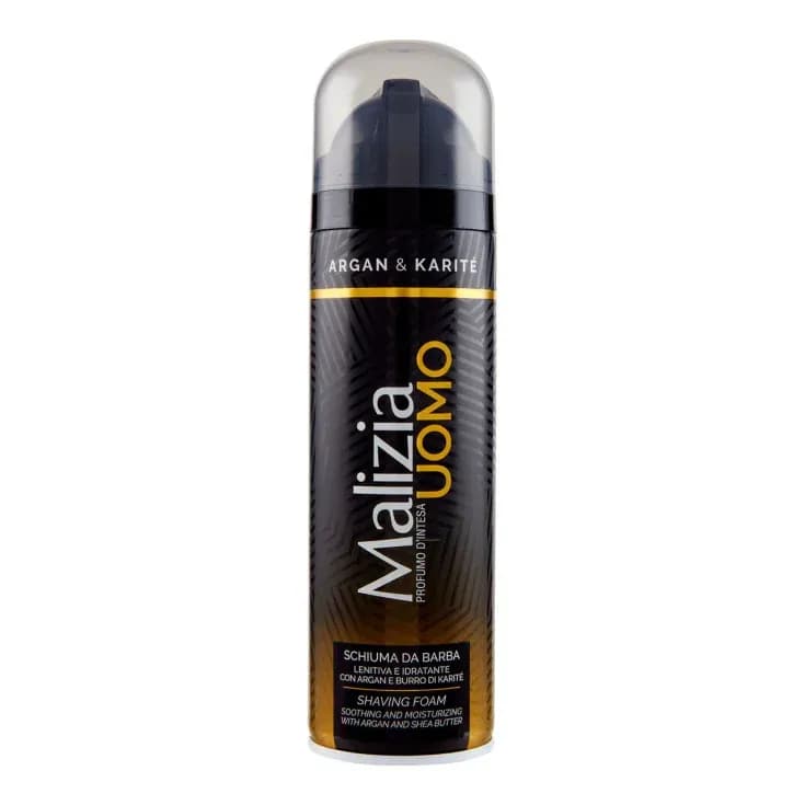 Anúncio: Malizia Espuma De Afeitar Argan Karite 300ML