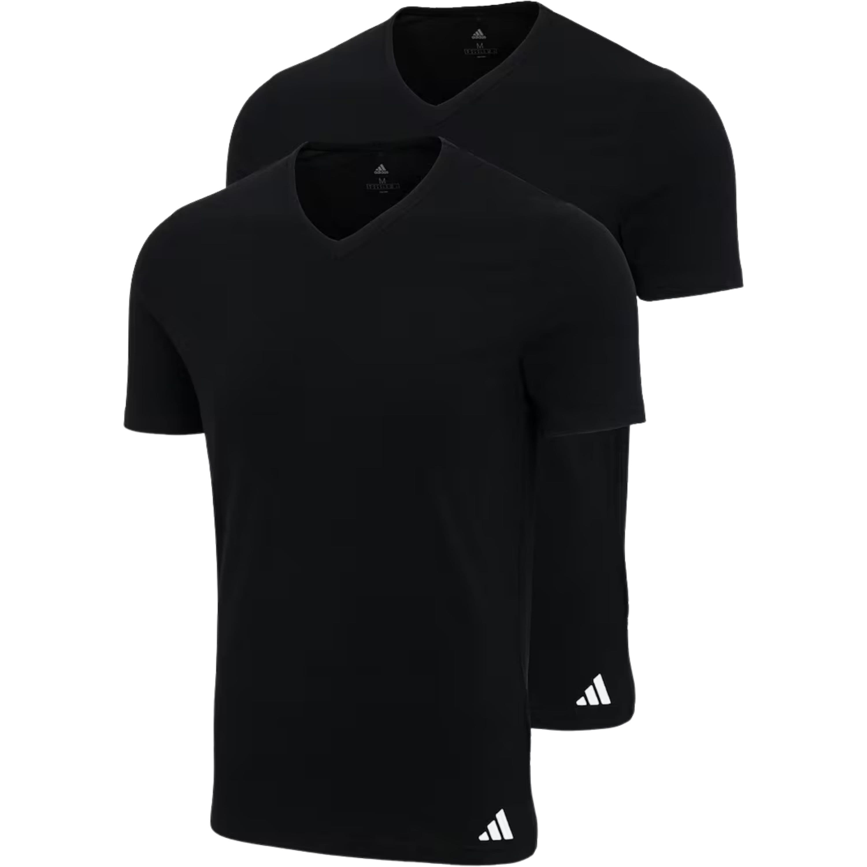 Anúncio: Adidas Remera Masc Pack 2PCS 4AM017-000 (l) Negro