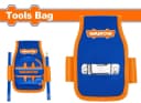 Anúncio: Wadfow Bolsa De Herramientas WTG2101 170X140MM Azul