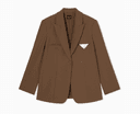Anúncio: Armani Exchange Blazer Fem XW001938 AF21529 U6136 (2) Marron