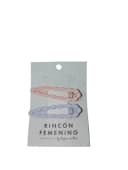 Anúncio: Original Hebilla K57109 2PCS Rosa/lila