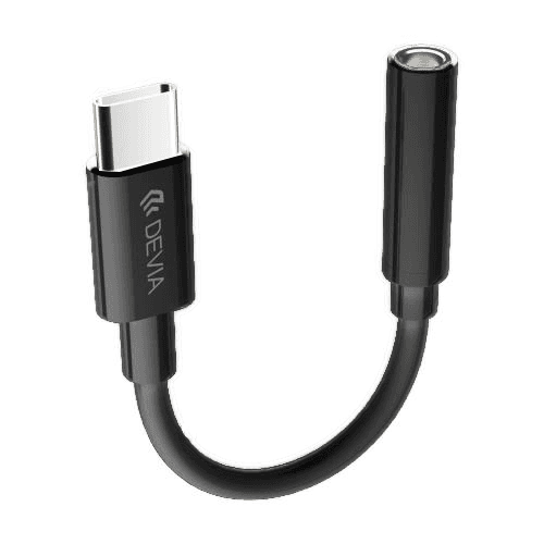 Anúncio: Devia Cable EC608 USB-C A 3.5MM Black
