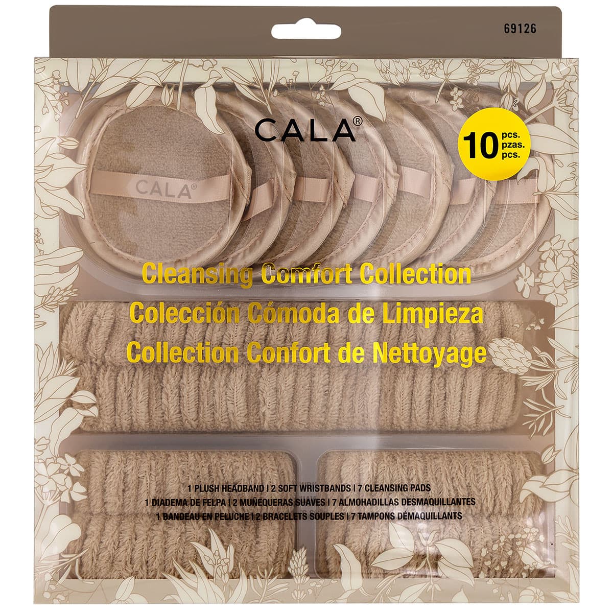 Anúncio: Cala Set Limpieza Facial Comfort Warm Vanilla 10PCS 69126