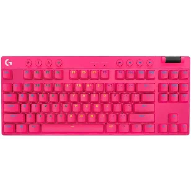 Anúncio: Logitech Teclado PRO X Tkl Tactile 920-012154 C/case USB Rosa