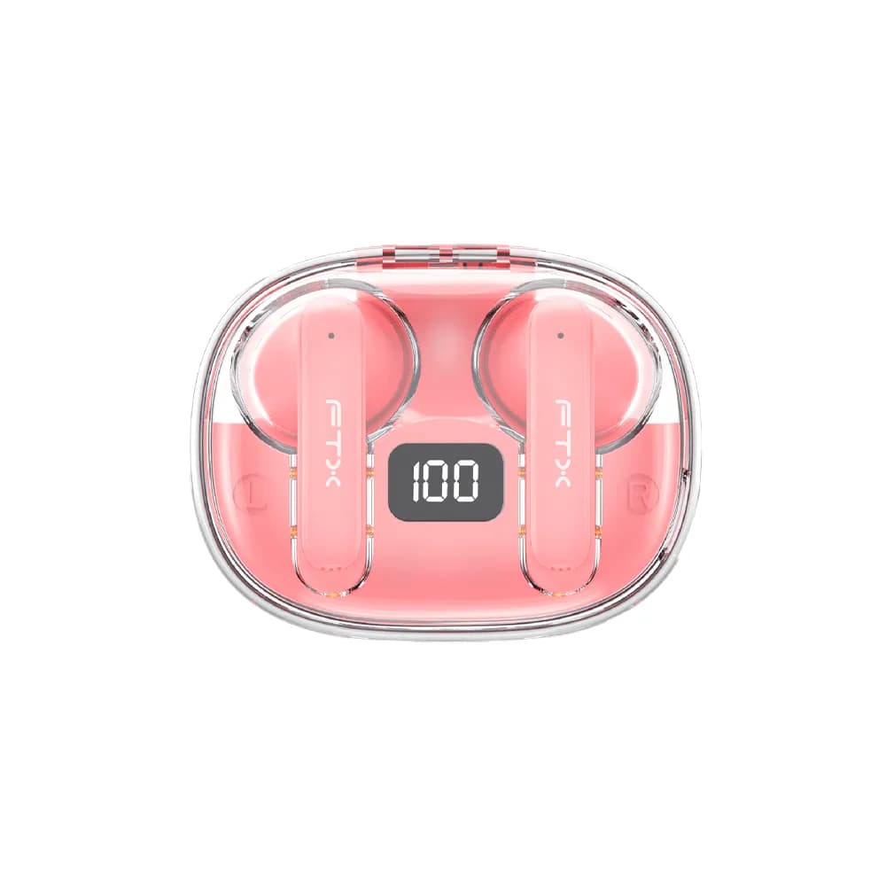 Anúncio: Ftx Auricular E80-PK BT/MIC/ENC/TOUCH/IPX6 Rosa